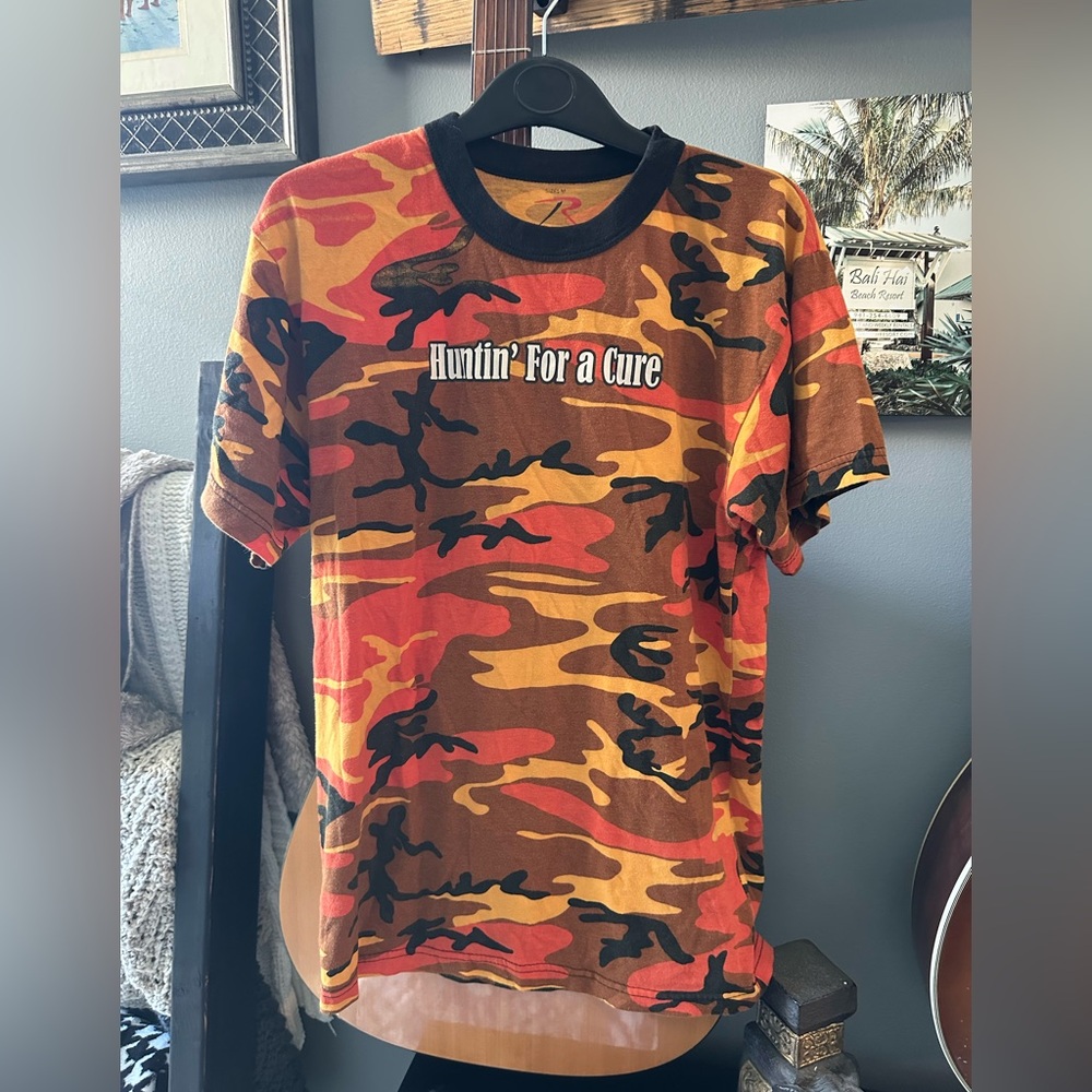 Rothco Camouflage T-Shirt - Orange and Black